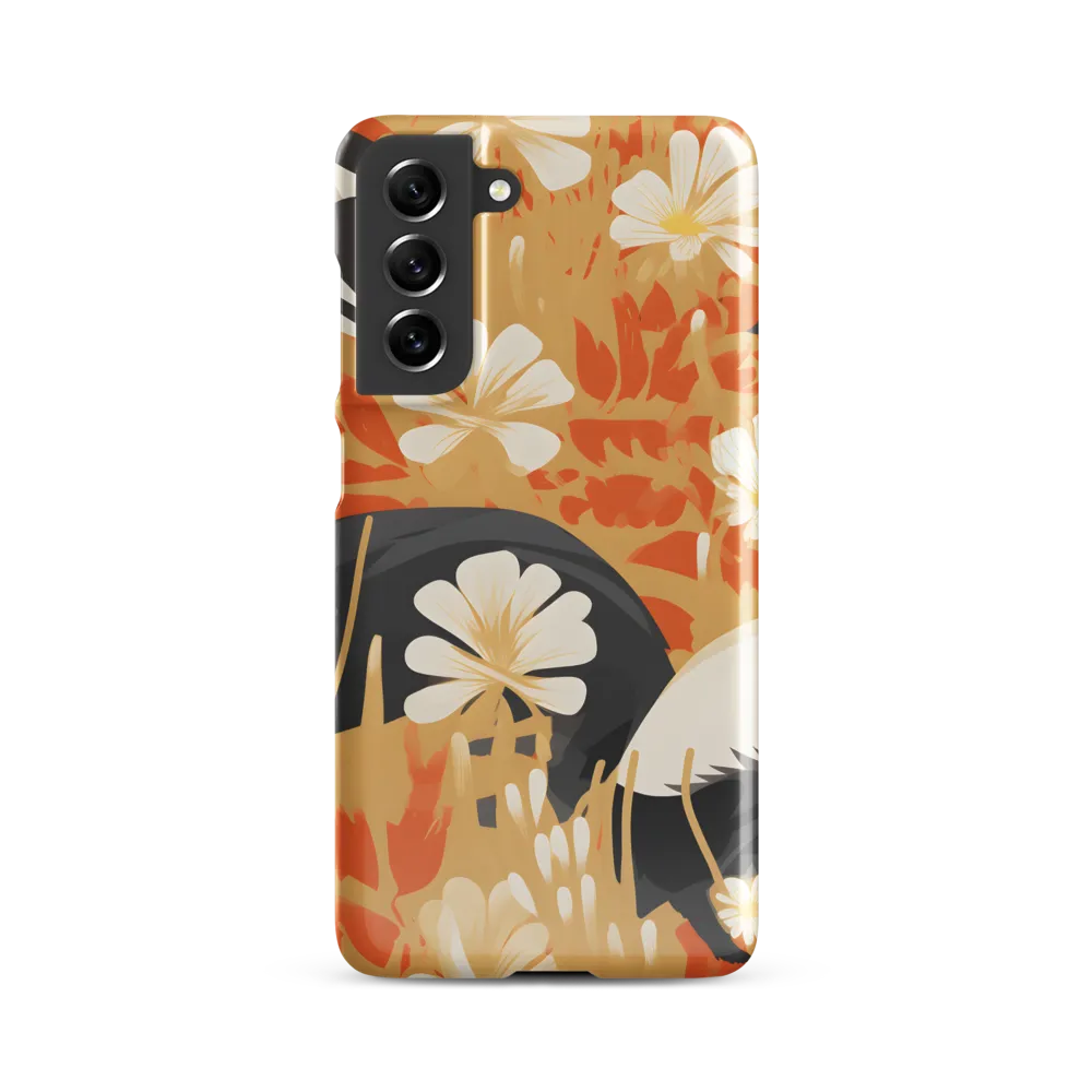 Whimsical Badgers in Bloom