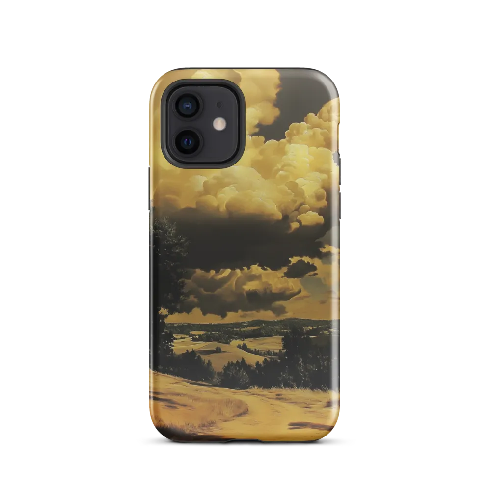 Golden Serenity in the Landscape