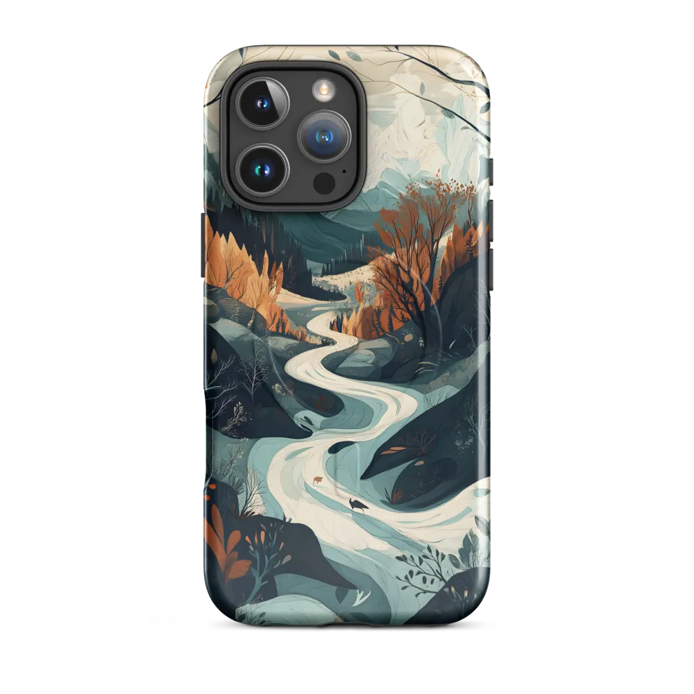 Whispers of Autumn: A Serene River Journey