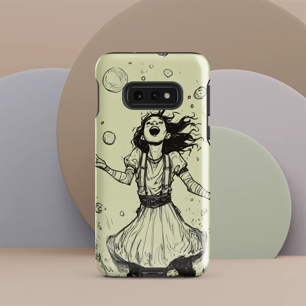 The Joy of Bubbles | Phone Case |  S10e | Tough Case | Glossy
