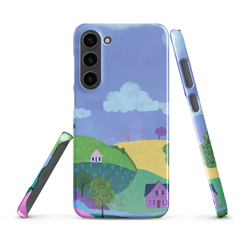 Whimsical Hills and Quaint Homes