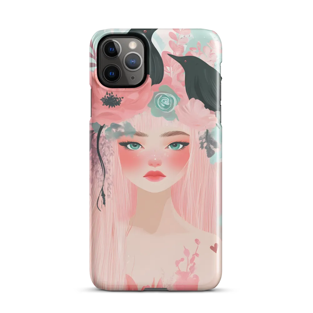 Whispers of Nature: A Serene Portrait | Phone Case |  11 Pro Max | Snap Case | Glossy