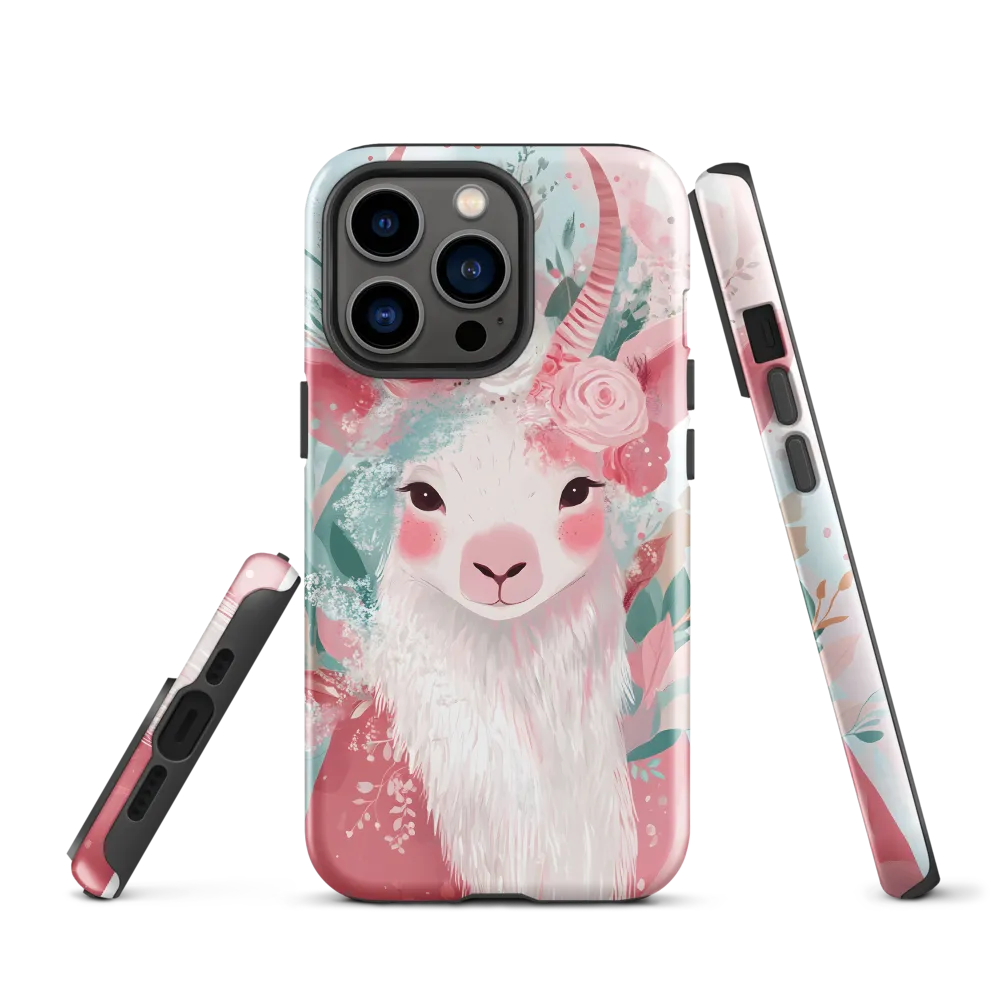 Spring Whimsy: The Floral Goat