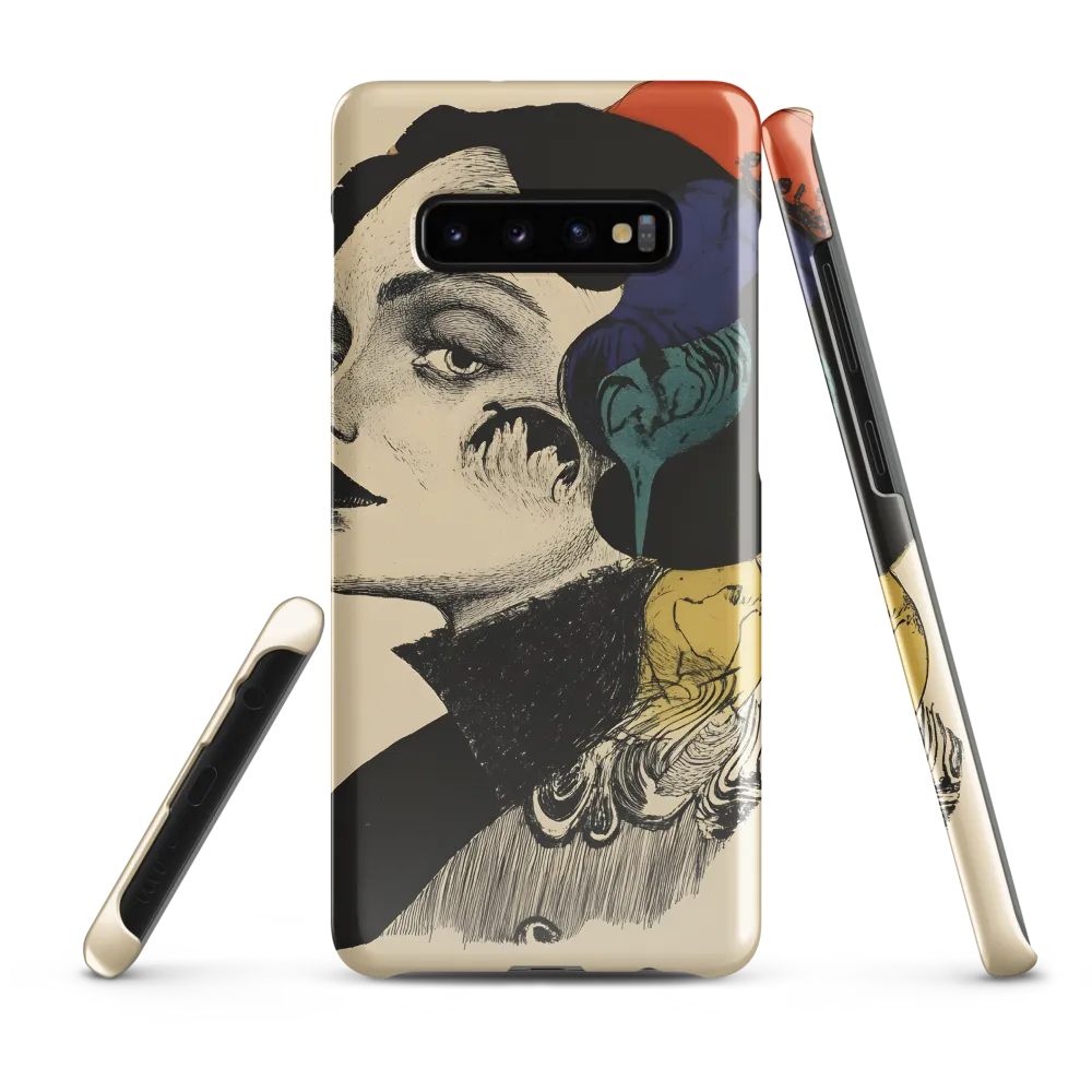 Enigmatic Elegance | Phone Case |  S10 Plus | Snap Case | Glossy