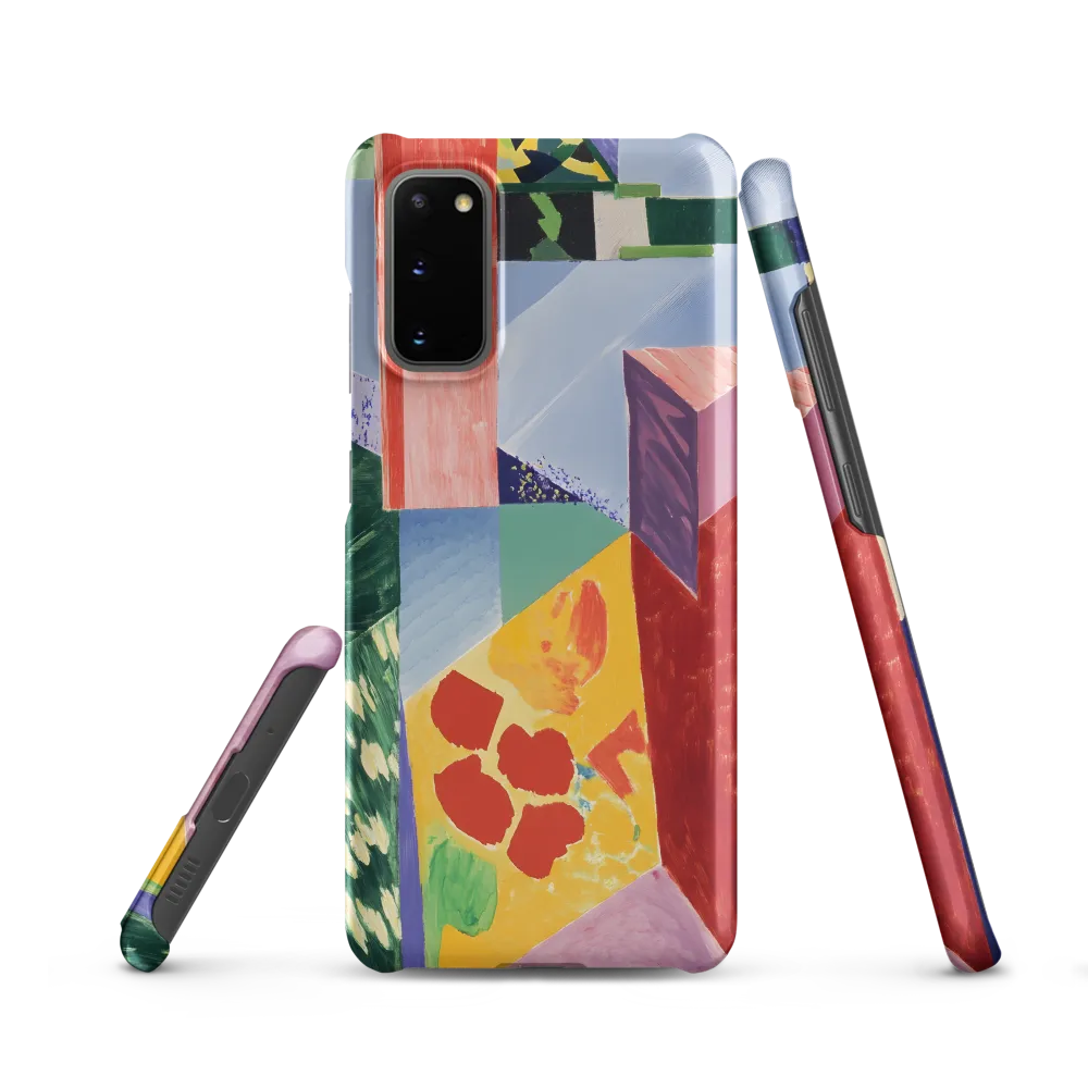Interplay of Geometry and Color | Phone Case |  S20 | Snap Case | Matte