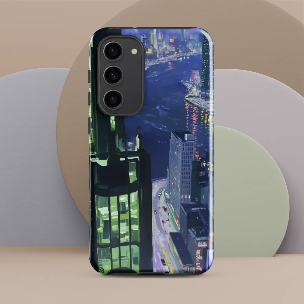 Urban Night Symphony | Phone Case |  S23 Plus | Tough Case | Glossy