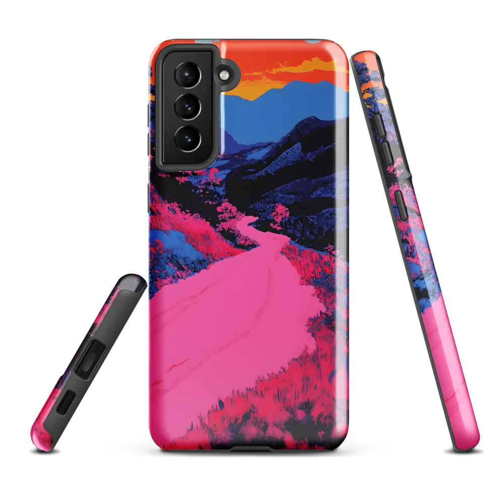 Ethereal Landscape in Vivid Hues