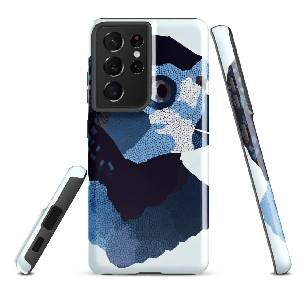 Mosaic Falcon in Blue
