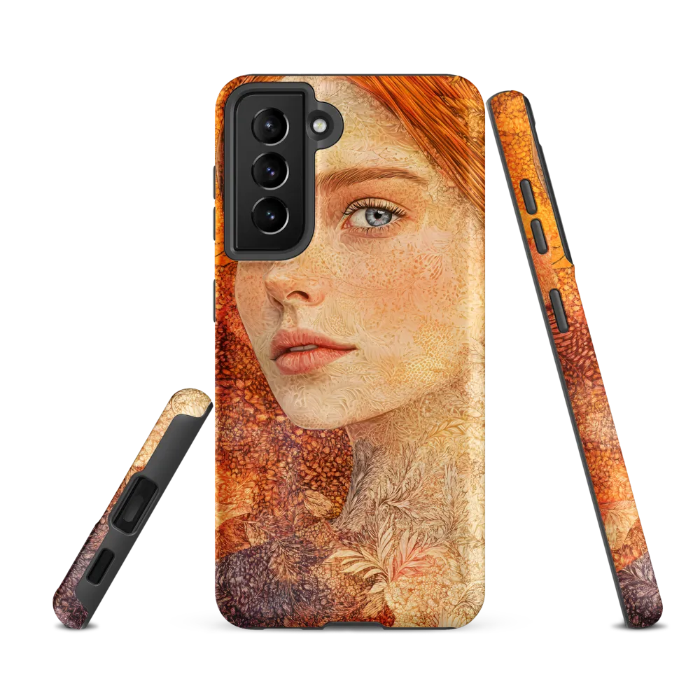 Embracing Autumn's Glow | Phone Case |  S21 FE | Tough Case | Matte