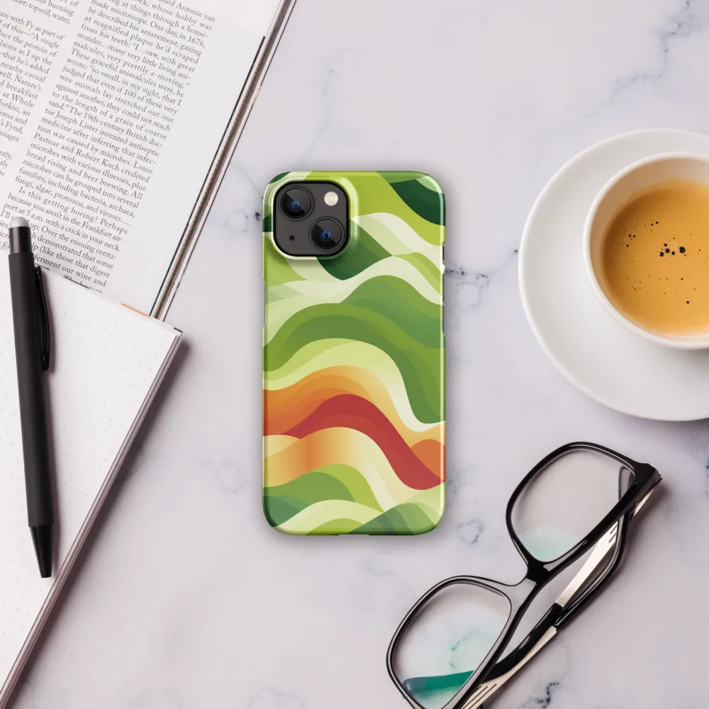 Waves of Nature | Phone Case |  13 | Snap Case | Glossy