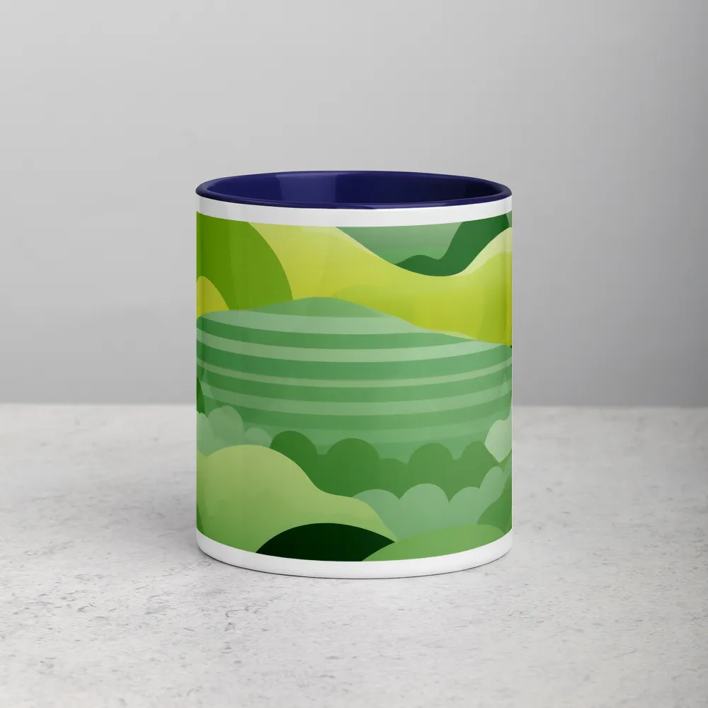 Tranquility in Green Waves