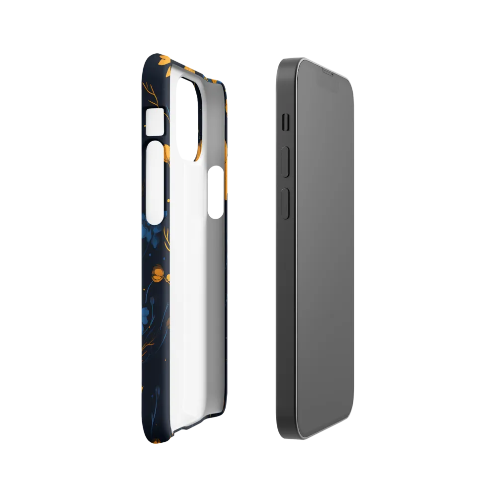 Nocturnal Blossoms | Phone Case |  13 Mini | Snap Case | Matte