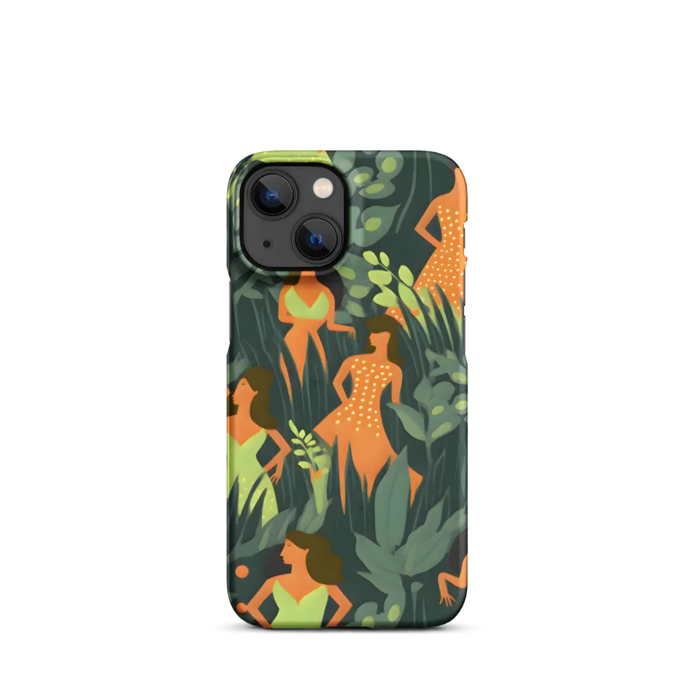 Playful Harmony in Patterns | Phone Case |  13 Mini | Snap Case | Matte