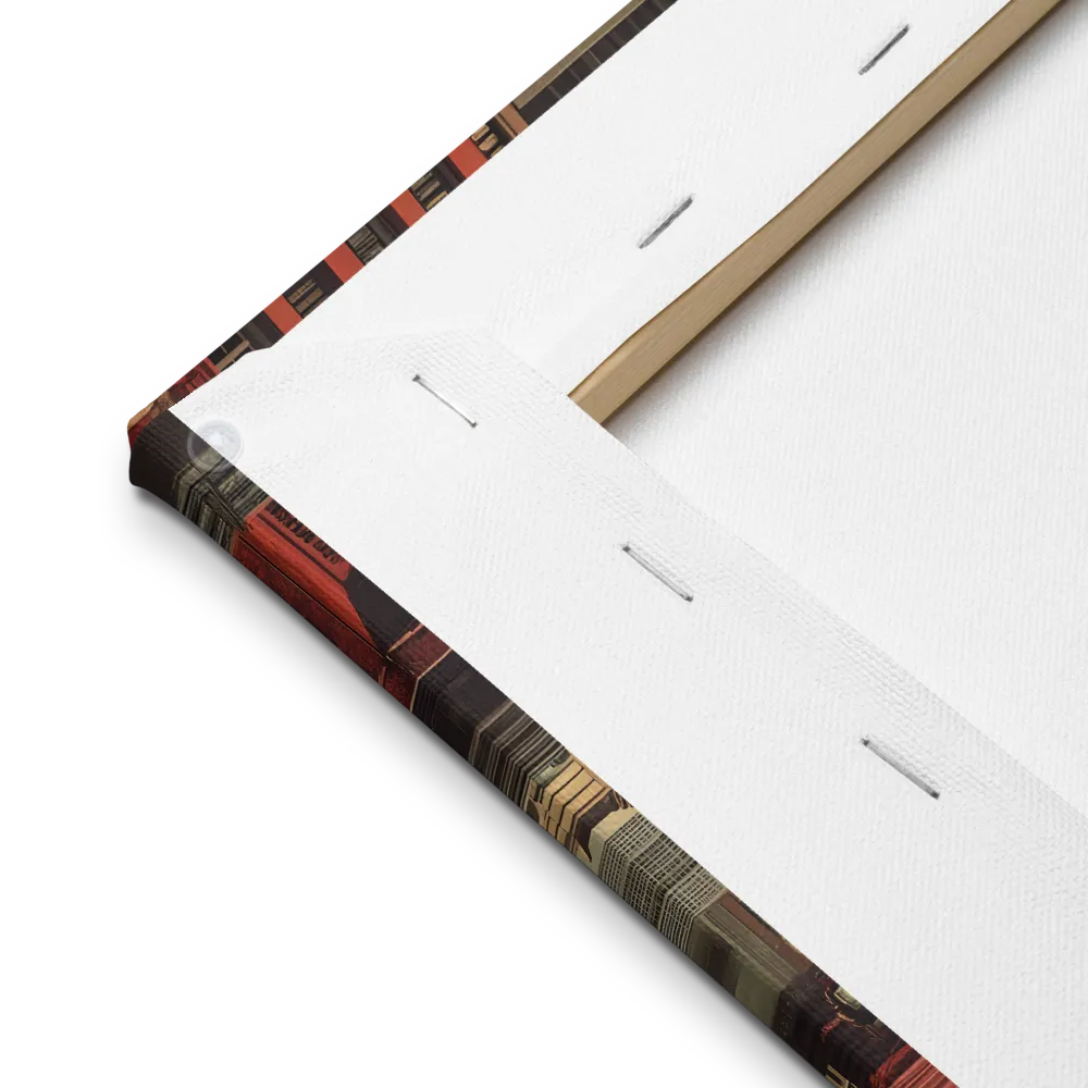 A Glimpse of Tomorrow: Urban Ambition | Thin Canvas | 12″×16″