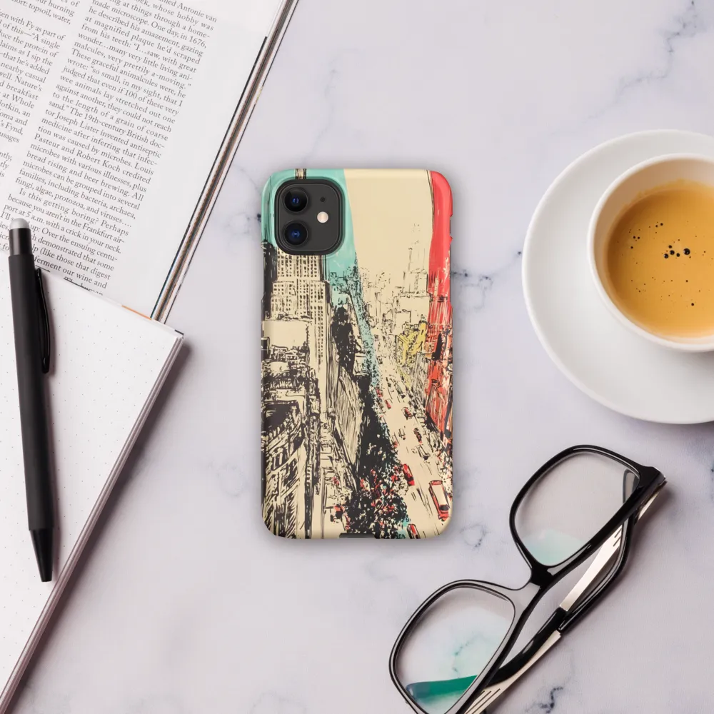 Dynamic Urban Symphony | Phone Case |  11 | Snap Case | Matte