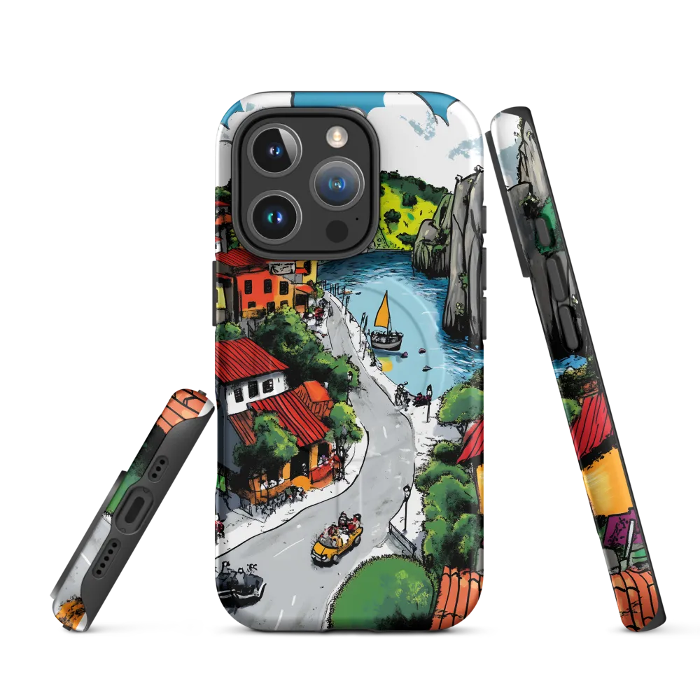 Whimsical Village by the Water