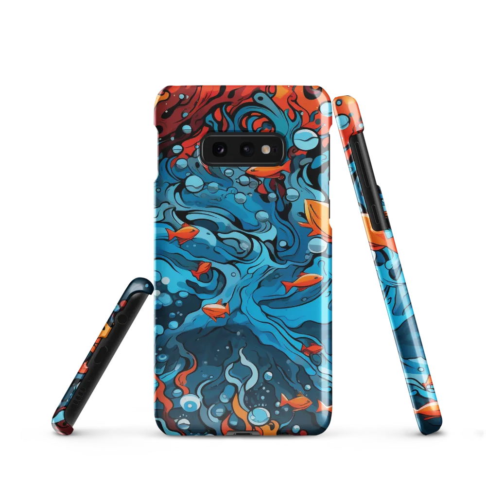 Fluid Harmony: Ocean and Flames