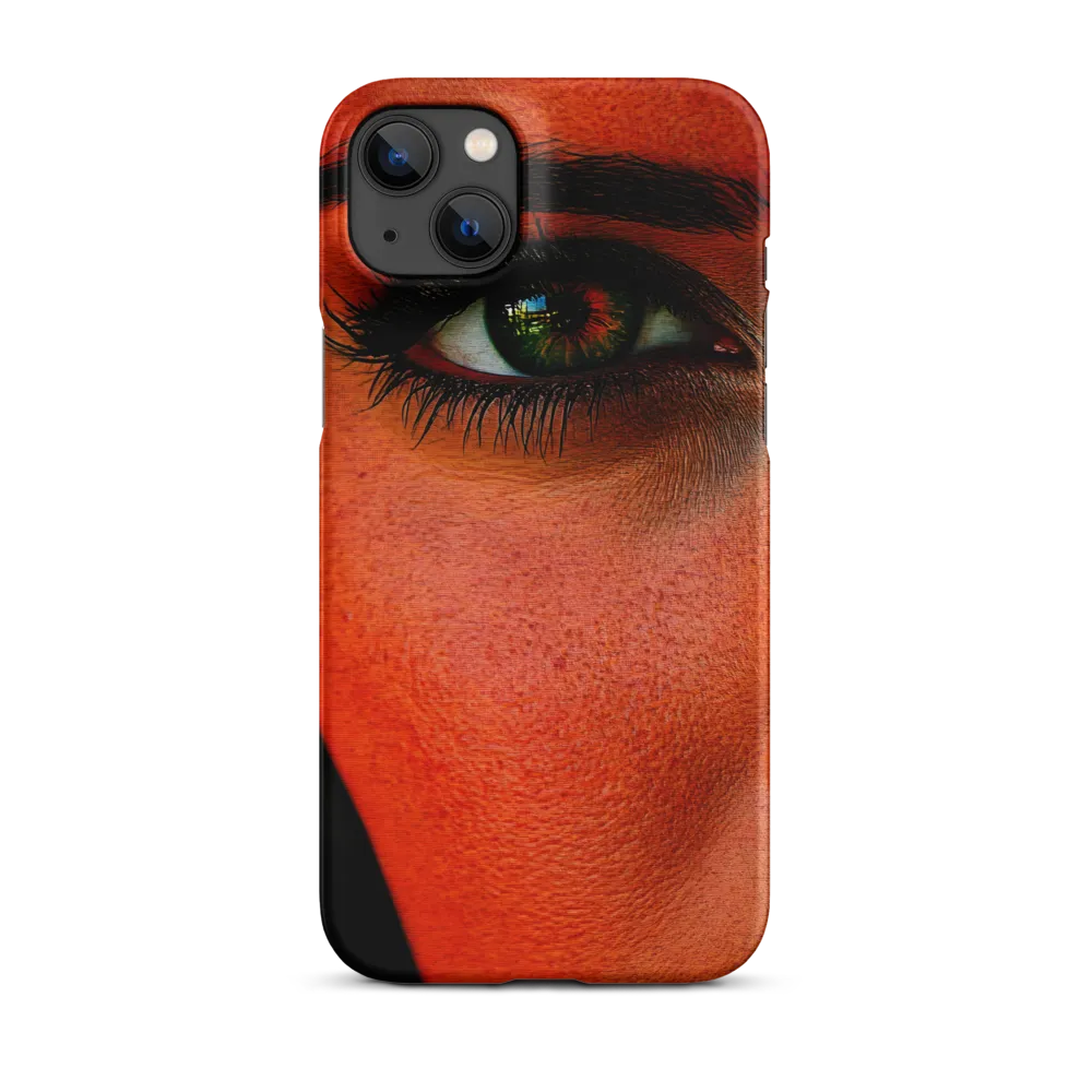 Gaze of Intensity | Phone Case |  14 Plus | Snap Case | Matte