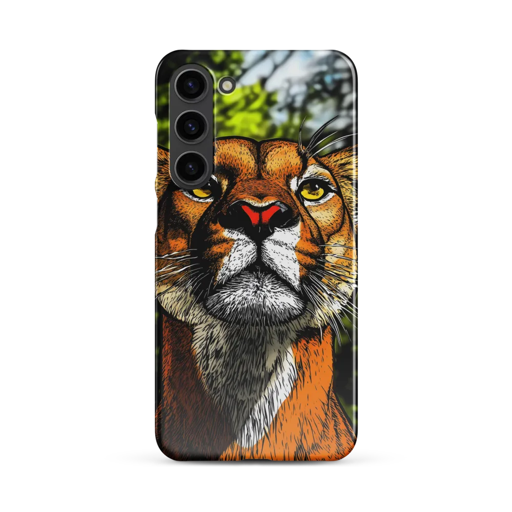 Regal Gaze: The Lioness in Focus