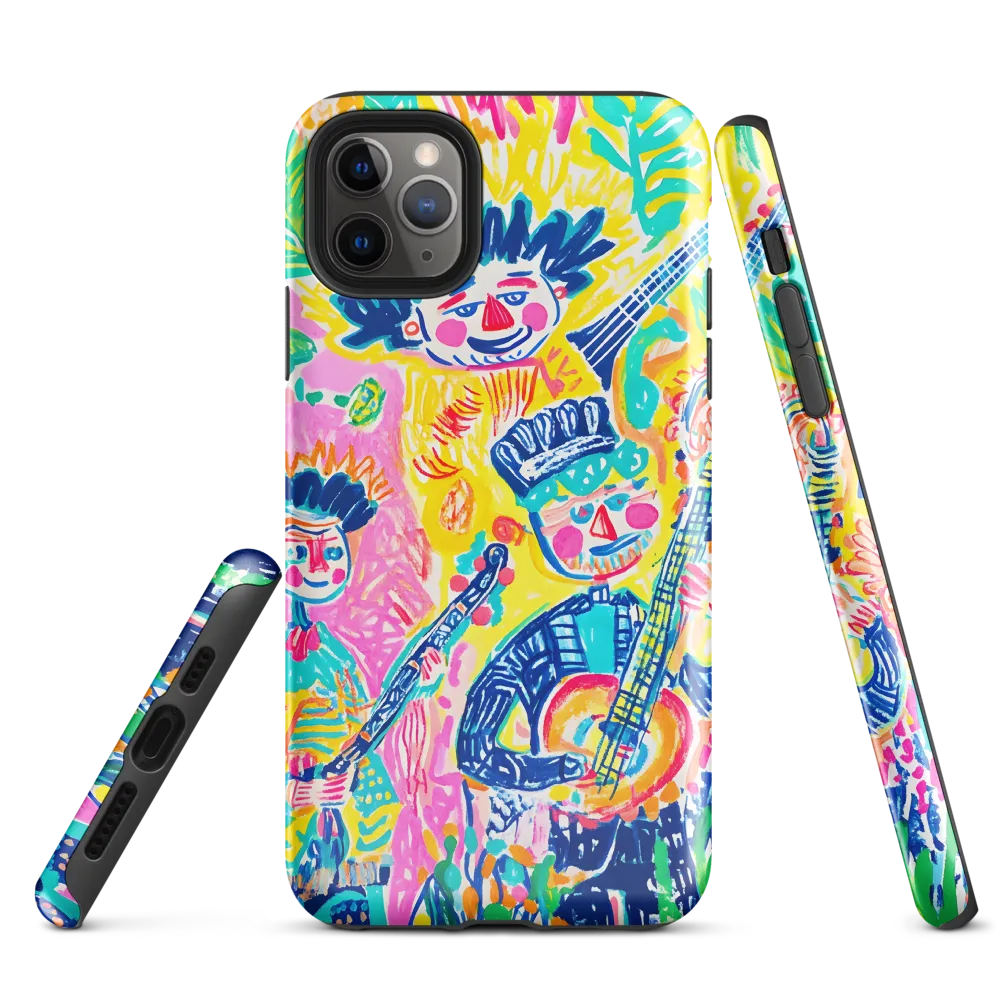 Joyful Duet: A Celebration of Music | Phone Case |  11 Pro Max | Tough Case | Glossy