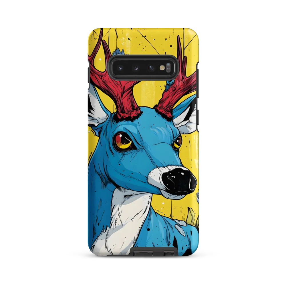 Vivid Antlers: A Modern Take on Nature