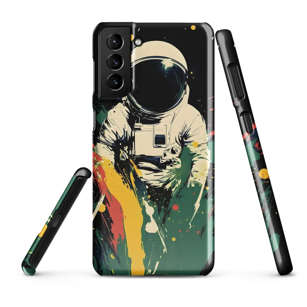Cosmic Splash: The Astronaut's Journey
