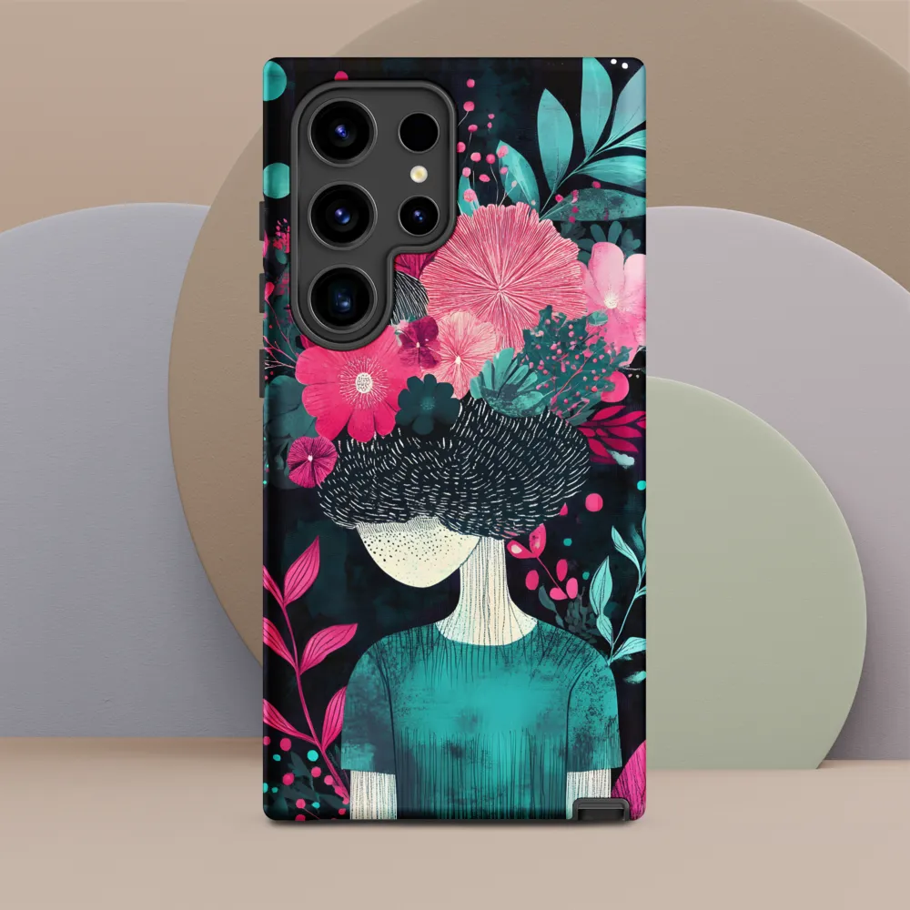 Floral Harmony: A Portrait of Serenity