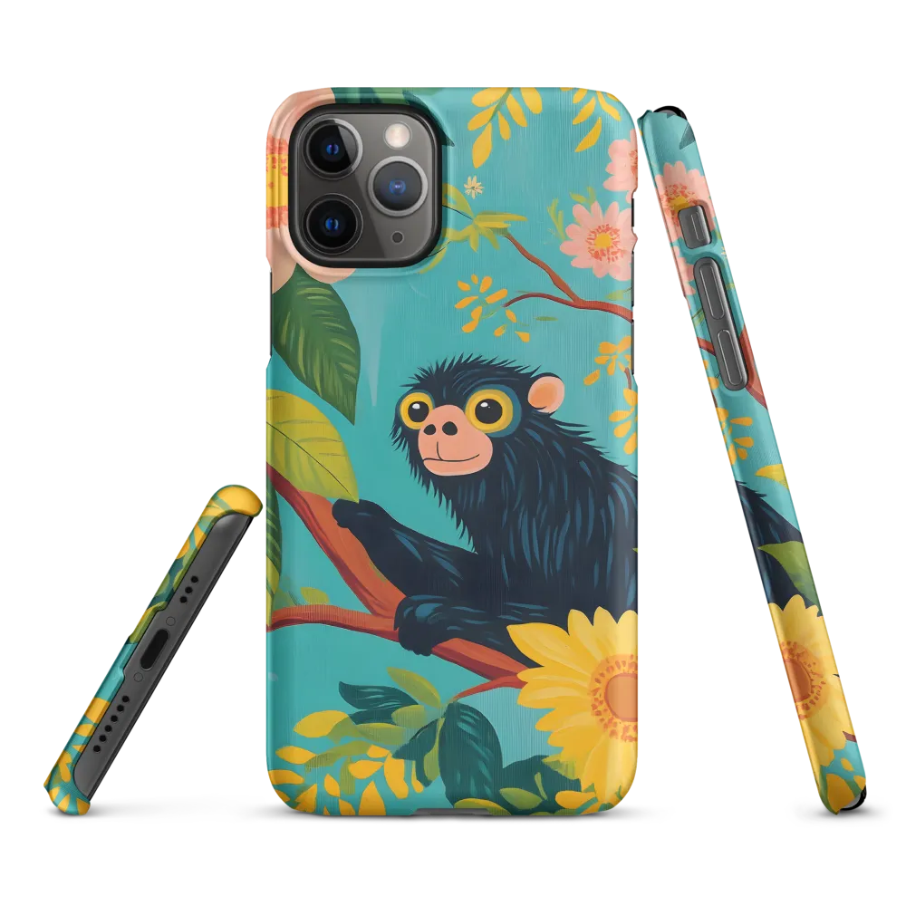 Joyful Encounter in a Floral Paradise