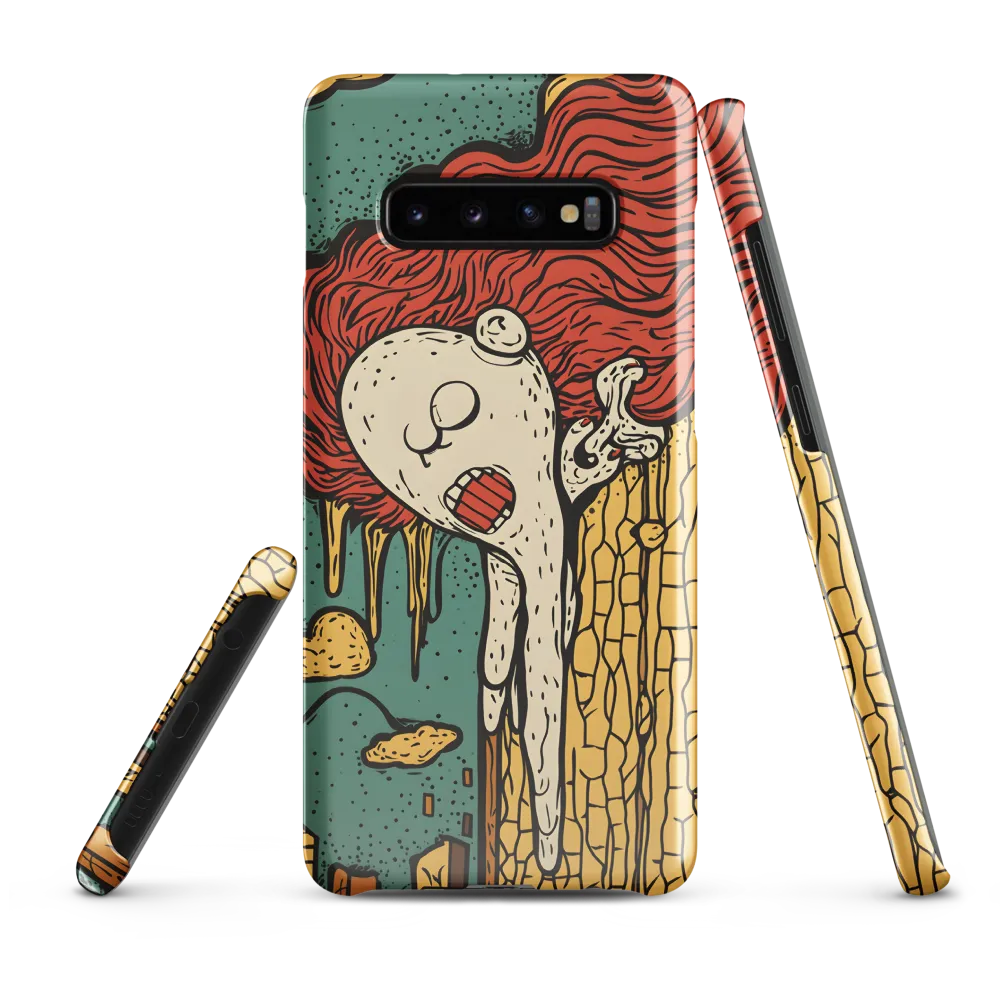 Whimsical Gaze from the Cliff | Phone Case |  S10 Plus | Snap Case | Glossy