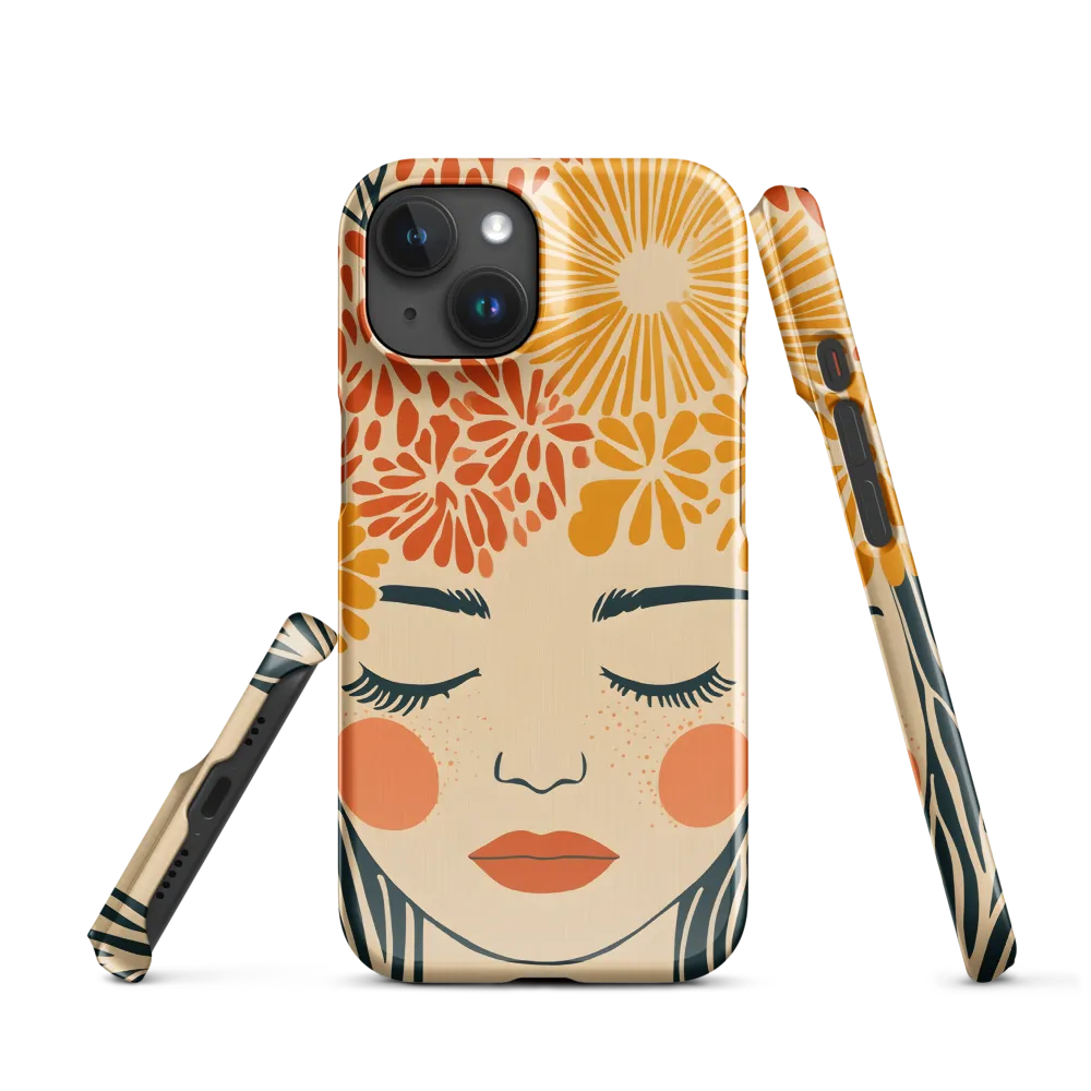 Serenity in Bloom | Phone Case |  15 | Snap Case | Glossy