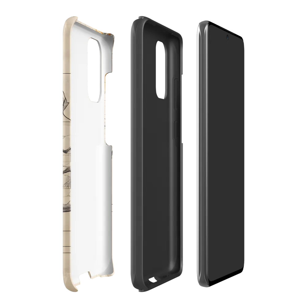 Geometric Reverie | Phone Case |  S20 Plus | Tough Case | Matte