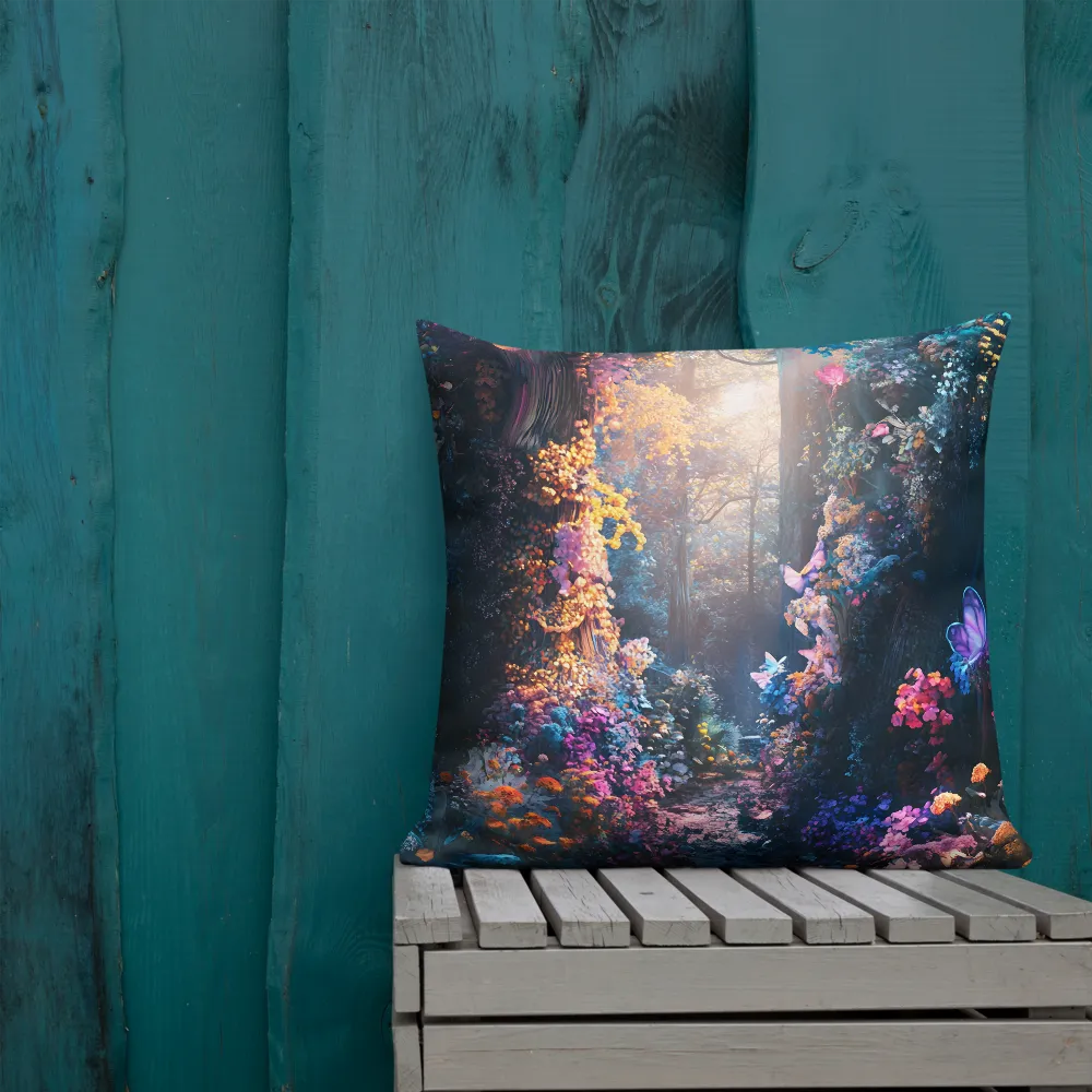 Enchanted Butterfly Forest | Pillow & Pillow Case | Multiple Sizes