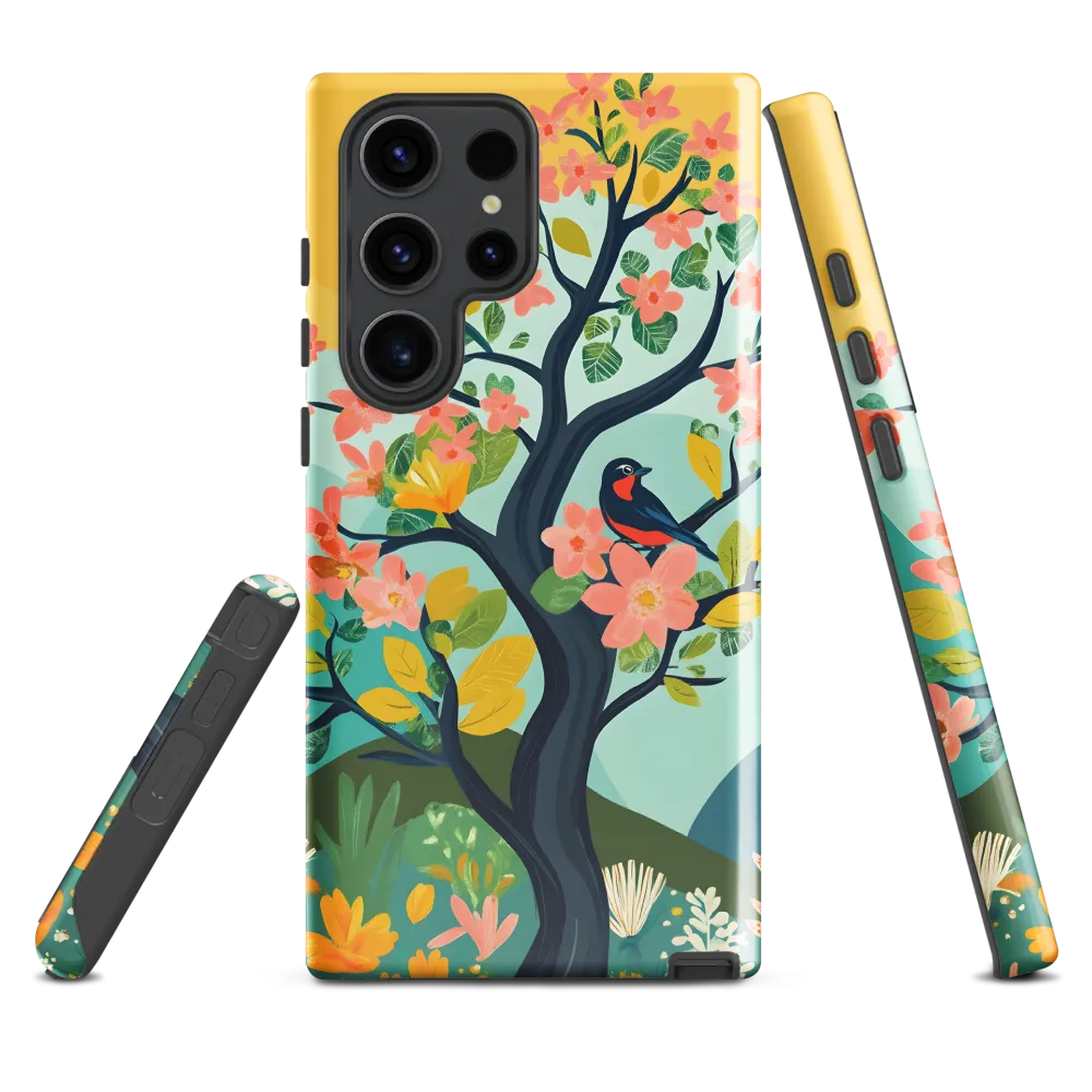 Spring Blossoms: A Serene Encounter