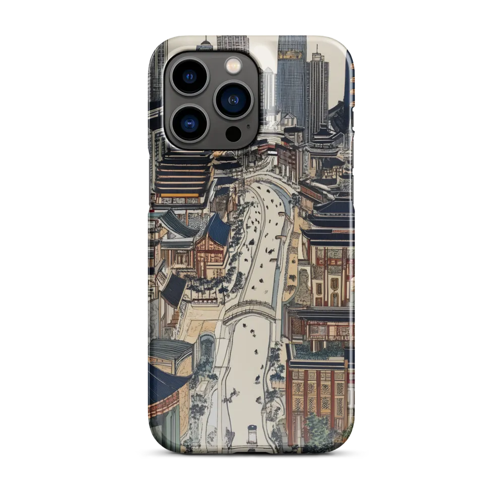 Urban Harmony: A Fusion of Tradition and Modernity | Phone Case |  14 Pro Max | Snap Case | Glossy