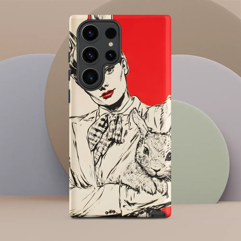 Whimsical Elegance: The Rabbit Lady
