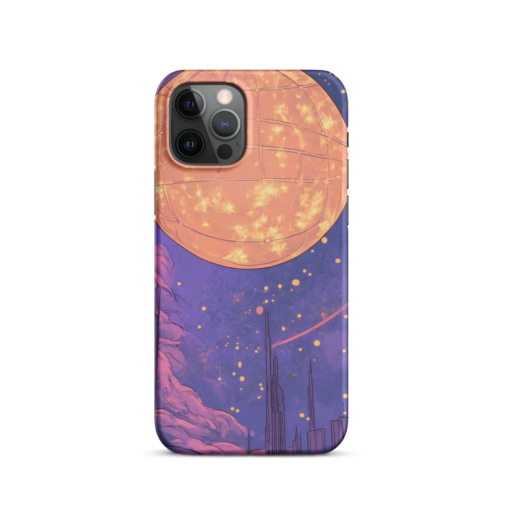 Celestial Cityscape: A Dance of Colors