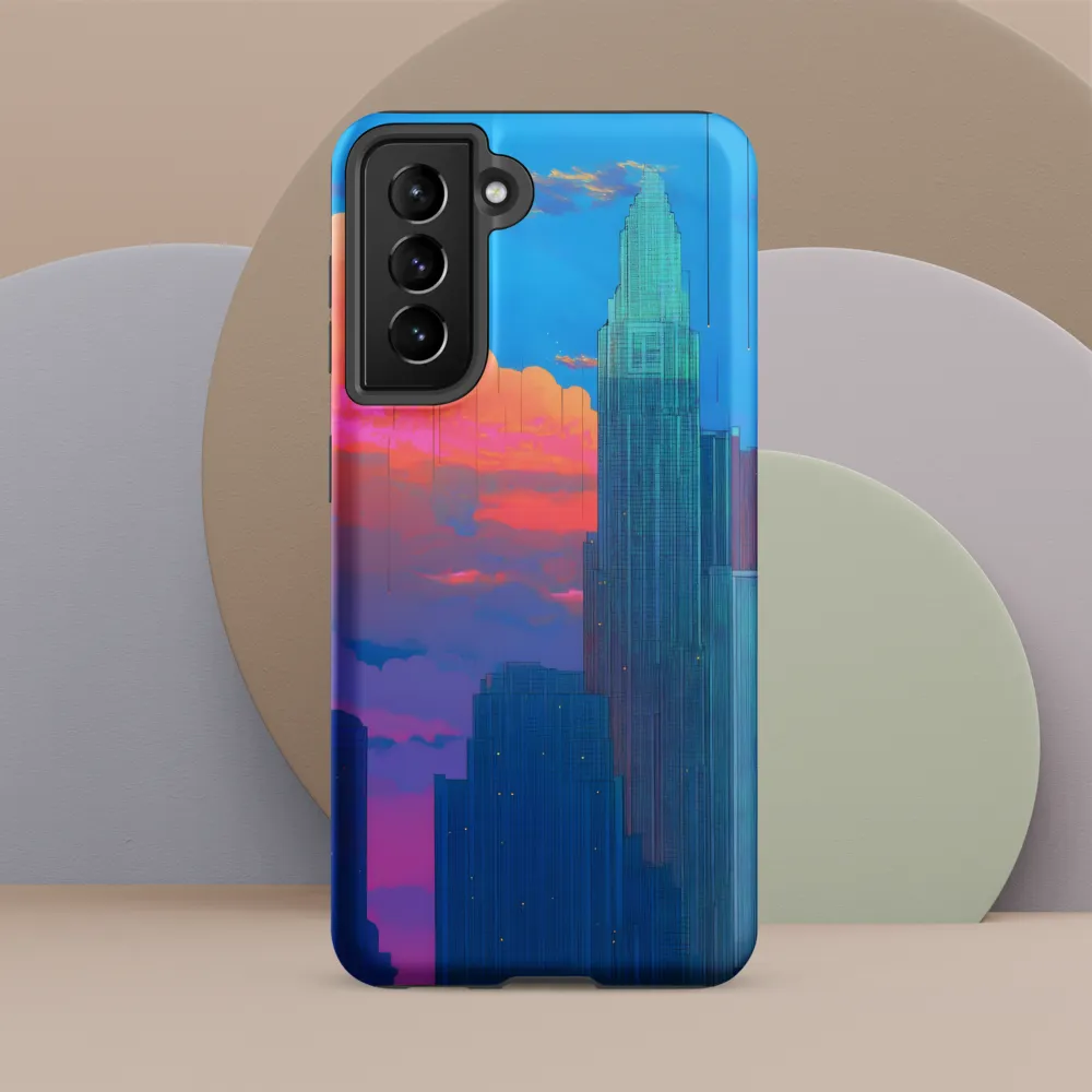 Twilight Reflections: A Digital Cityscape