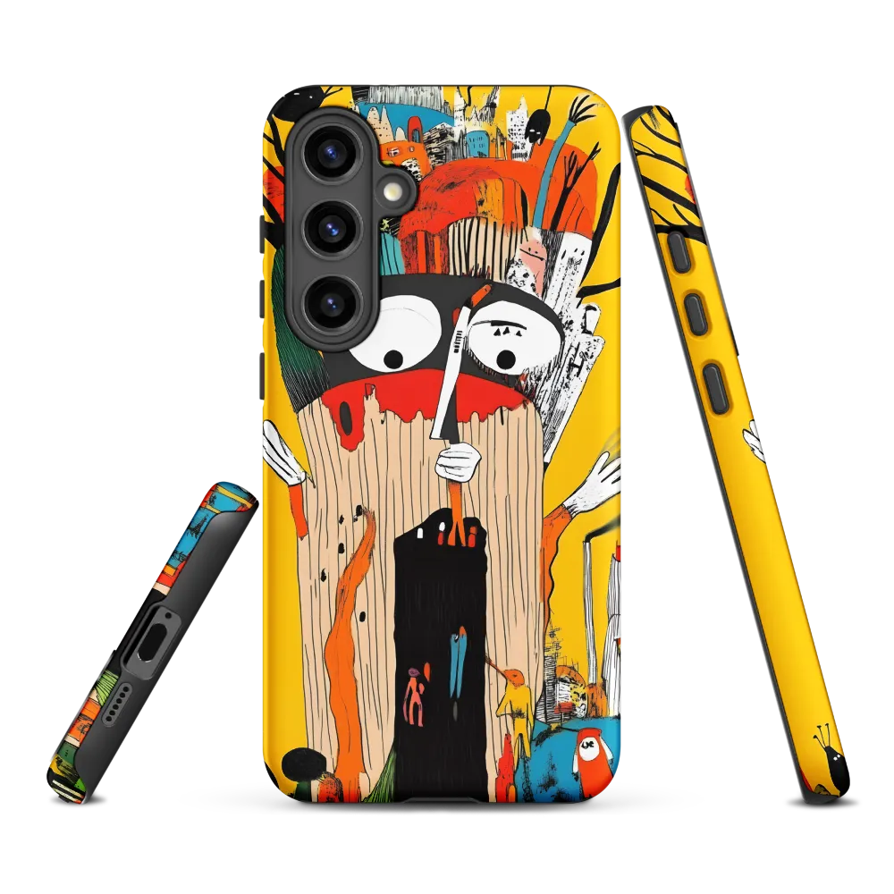 The Whimsical Tree of Imagination | Phone Case |  S24 Plus | Tough Case | Matte