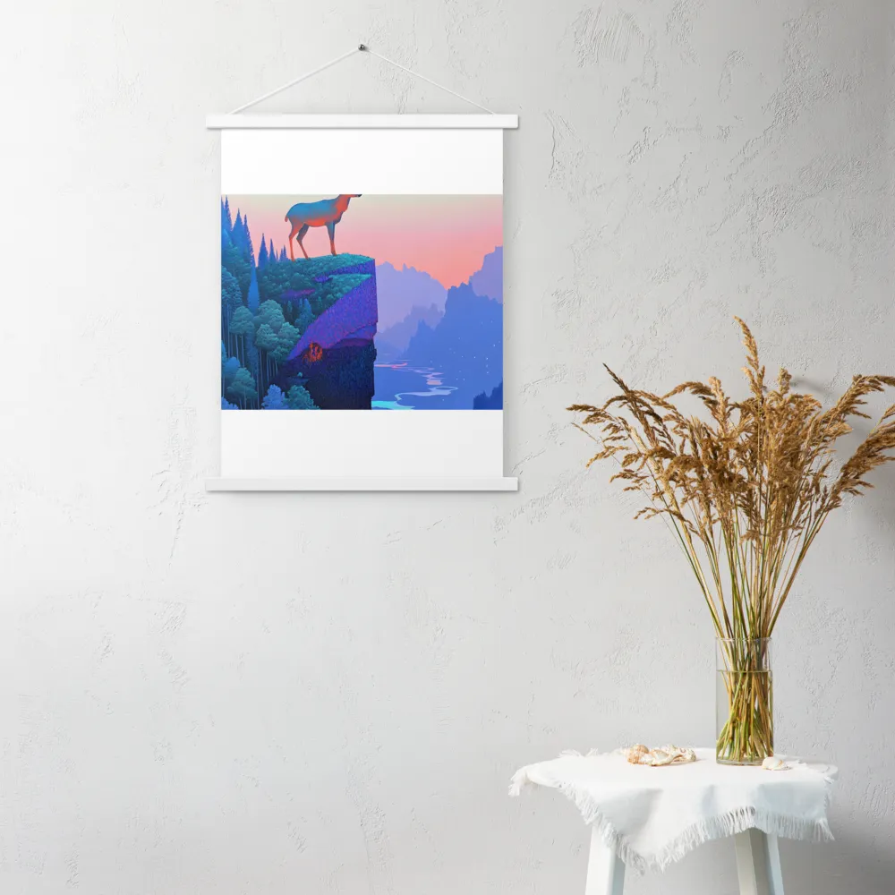 Majestic Refuge | Poster With White Wood Hanger | 18″×24″