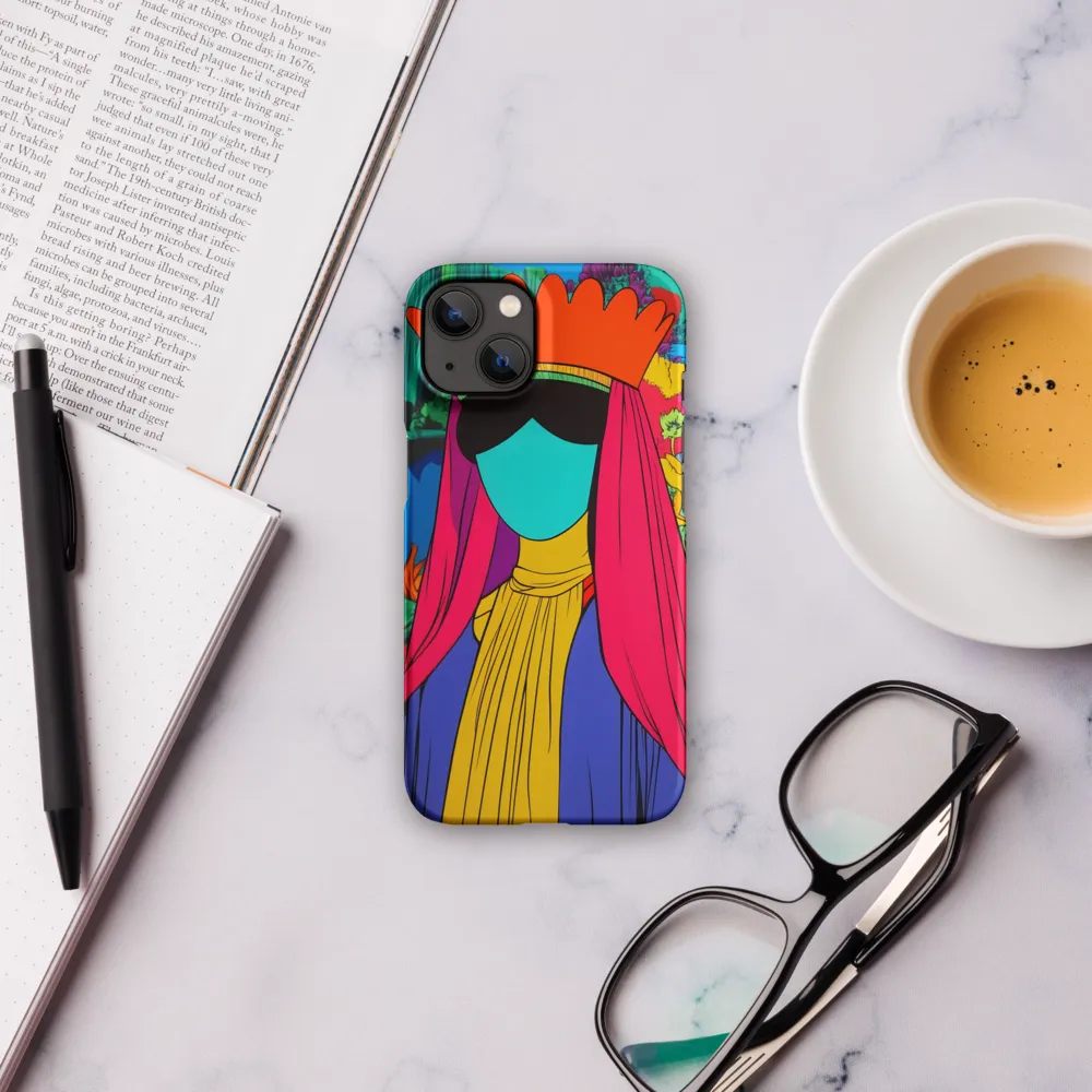 Crowned Surrealism | Phone Case |  13 | Snap Case | Matte