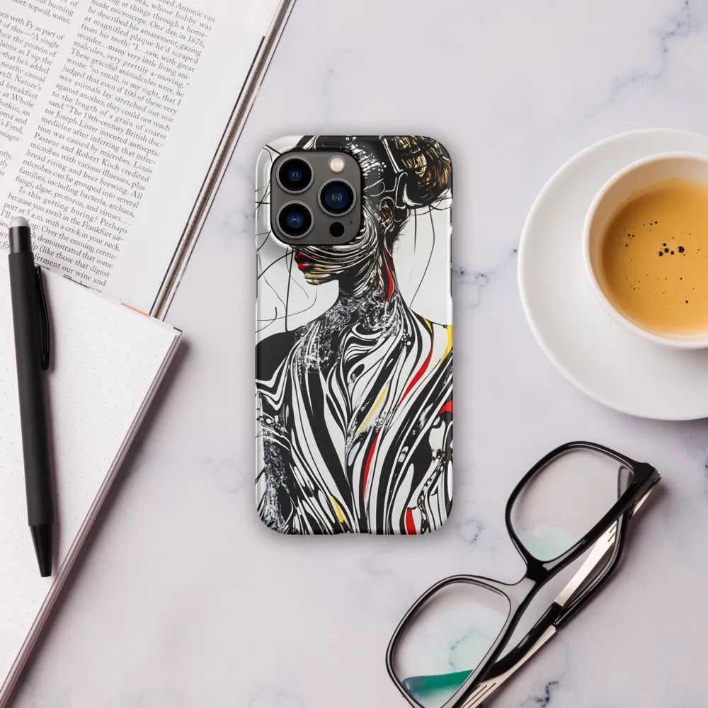 Whispers of the Abstract | Phone Case |  14 Pro Max | Snap Case | Matte