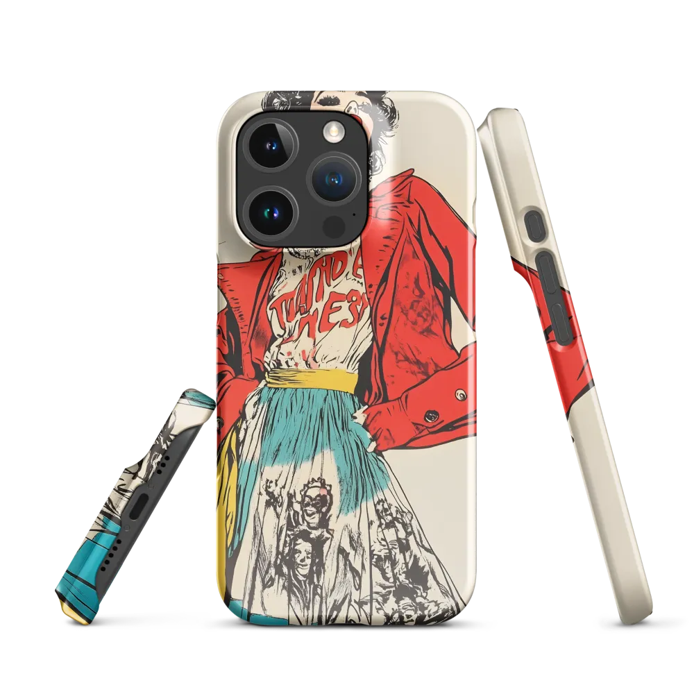 Vibrant Elegance: A Pop Art Fashion Statement