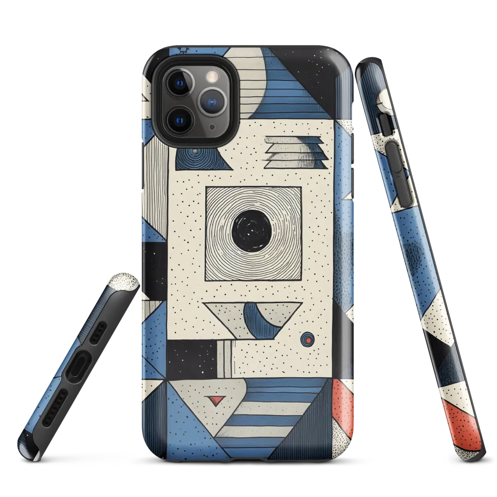 Mystical Geometry: The Face Within | Phone Case |  11 Pro Max | Tough Case | Glossy