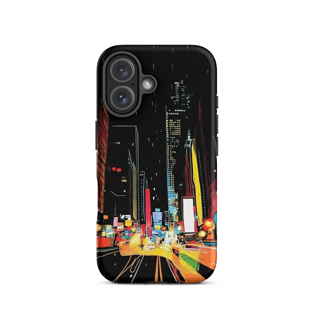 Neon Pulse of the City | Phone Case