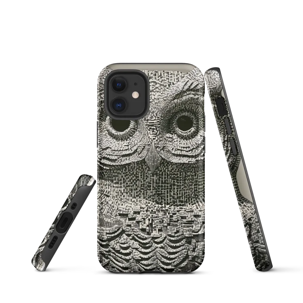 Intricate Owl of Textures