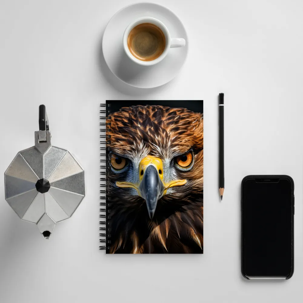 The Intensity of the Eagle | Spiral Notebook