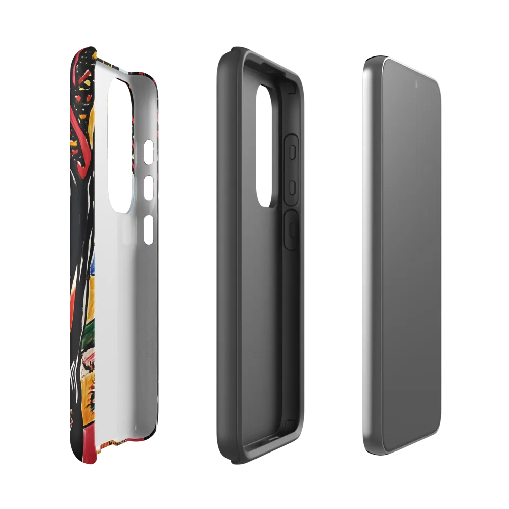Vibrant Nature's Embrace | Phone Case |  S23 | Tough Case | Matte