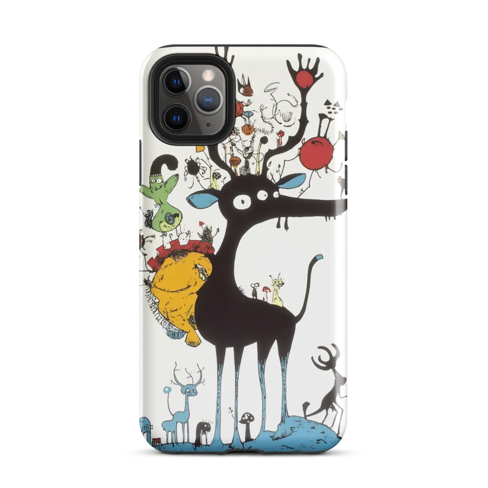 The Whimsical Menagerie | Phone Case |  11 Pro Max | Tough Case | Glossy