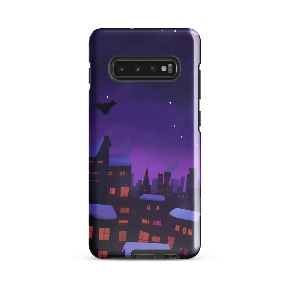 Mystical Night in the City | Phone Case |  S10 Plus | Tough Case | Glossy