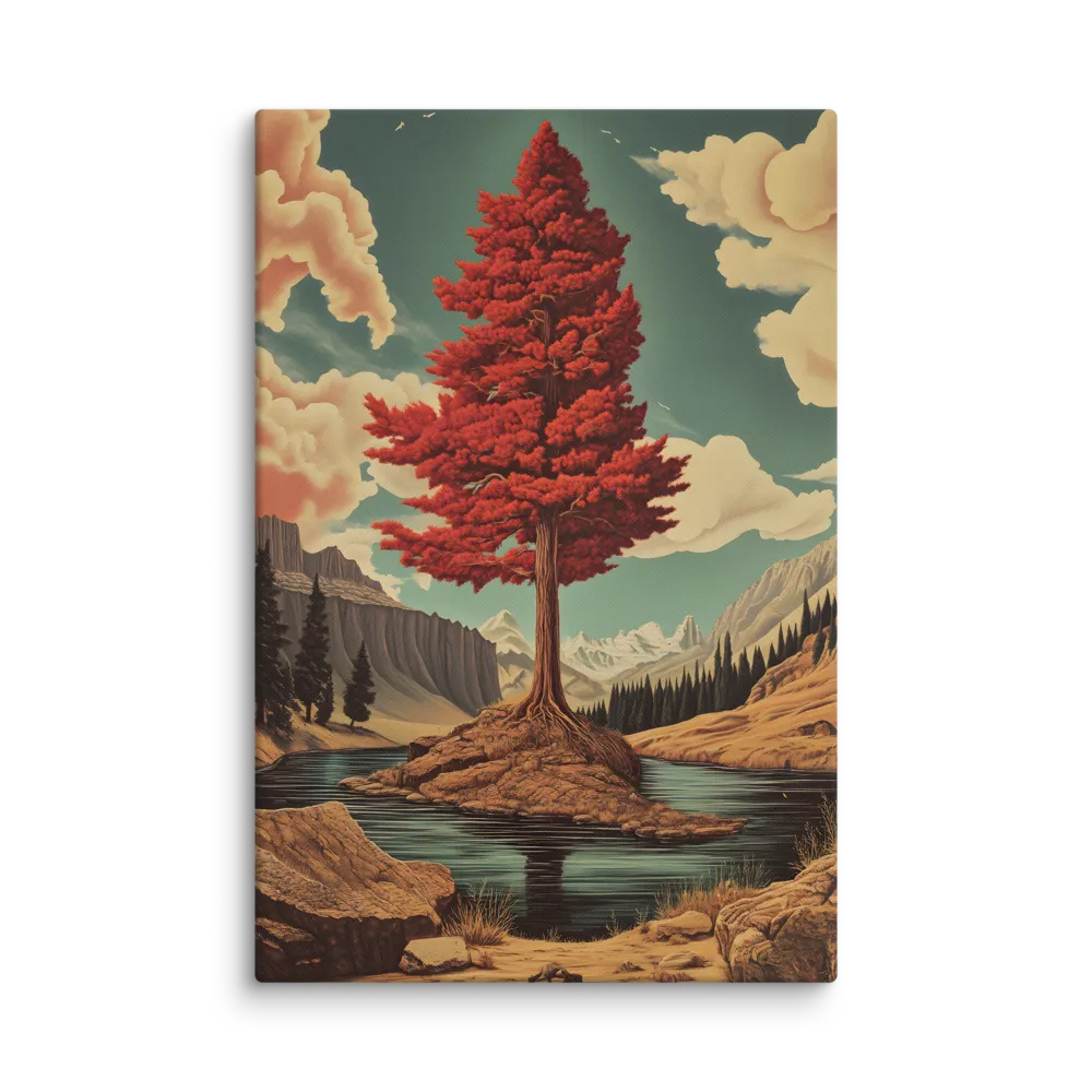 Majesty of the Solitary Tree | Canvas | 32″×48″